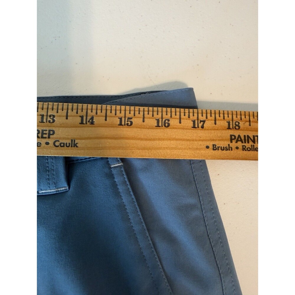 Columbia PFG Terminal Tackle Shorts Mens 34 Blue Fishing Cargo Stretch FM1028 - Picture 8 of 9